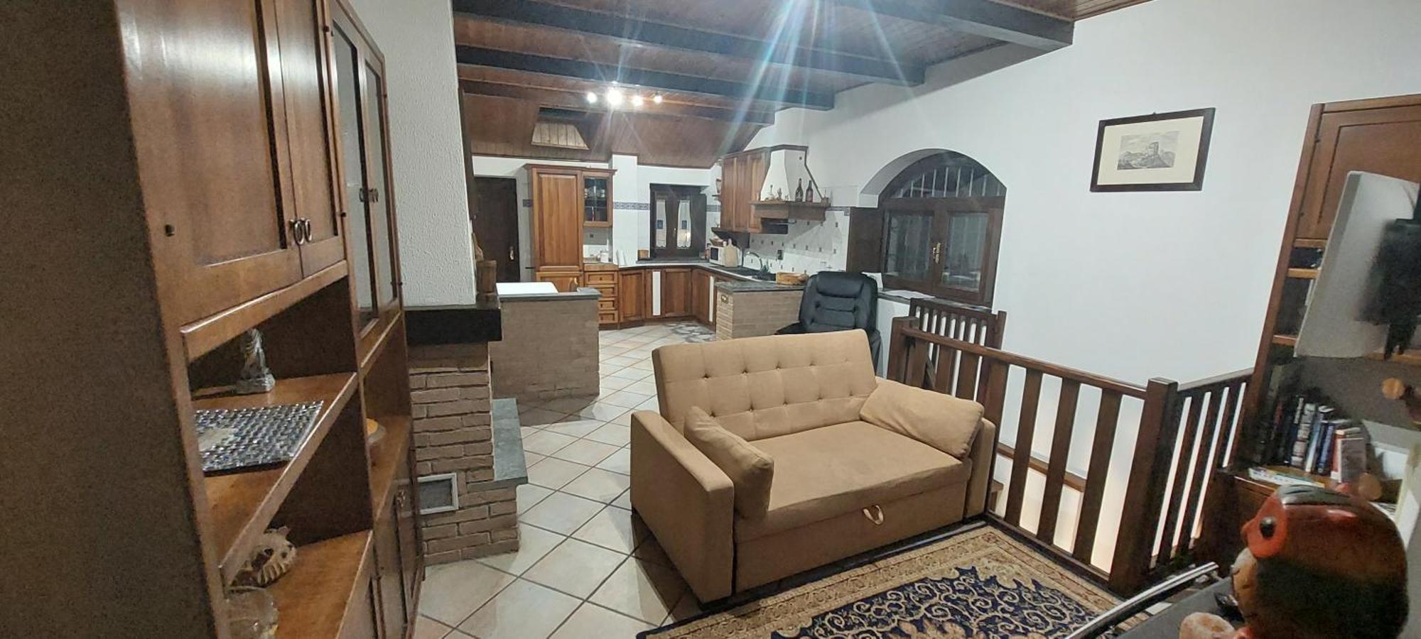 Villa Casa Del Rustico, Indipendente Vista Sacra Con Dipinto Caprie Zimmer foto